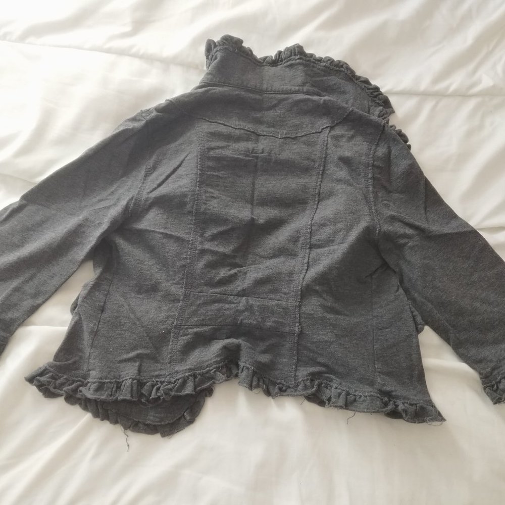 Decree Soft Ruffled Jacket/Cardigan - Picture 5 of 5